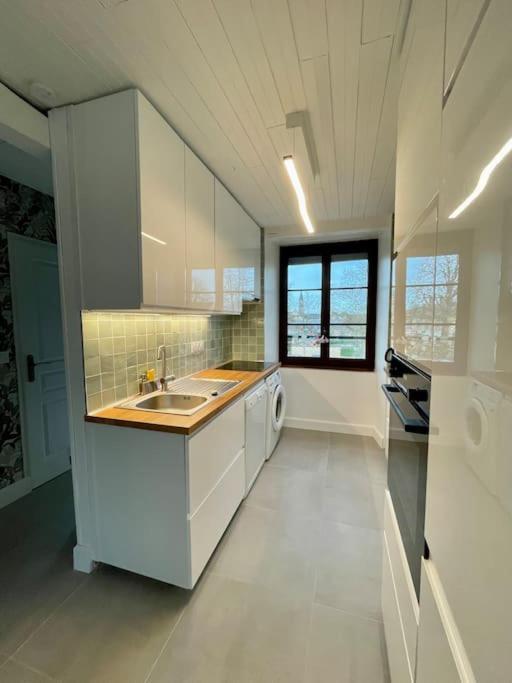 Appartement En Plein Centre Ville Milly-la-Foret Luaran gambar
