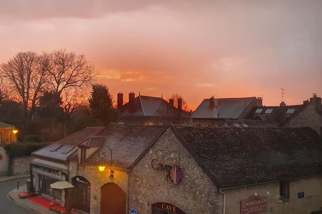Appartement En Plein Centre Ville Milly-la-Foret Luaran gambar